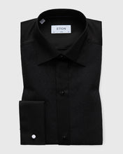 Load image into Gallery viewer, ETON 04557051018 LUREX BLACK SLIM FC SHIRT
