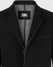 Load image into Gallery viewer, KARL LAGERFELD 502580 BLACK OVERCOAT
