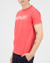 Load image into Gallery viewer, REPLAY M37632660 CORAL CREW T-SHIRT
