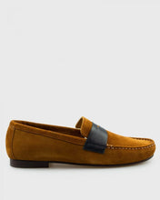 Load image into Gallery viewer, VINCENT &amp; FRANKS VF64ANTI_ AZUL SUEDE LOAFER
