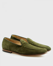 Load image into Gallery viewer, BRANDO BNEK OLIVE SUEDE LOAFER
