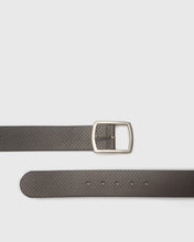 Load image into Gallery viewer, VINCENT&amp; FRANKS / ROUGE 622A ITA BROWN PERFORATED LEATHER BELT
