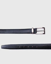 Load image into Gallery viewer, VINCENT&amp; FRANKS / ROUGE 609C ITA GREY LIZARD LEATHER BELT
