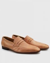 Load image into Gallery viewer, VINCENT &amp; FRANKS VFS19 KANGAROO LEATHER APRICOT LOAFER

