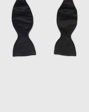 Load image into Gallery viewer, FRANCESCO TOME TYOFT-01 SELF TIE PLAIN BLACK SILK BOW
