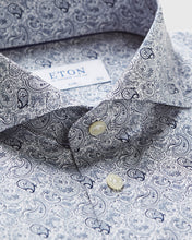 Load image into Gallery viewer, ETON 20857351129 BLUE PAISLEY SLIM SC SHIRT

