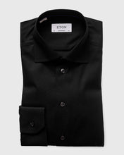 Load image into Gallery viewer, ETON 30007931118 BLACK SIGNATURE TWILL CONTEMPORARY SC SHIRT
