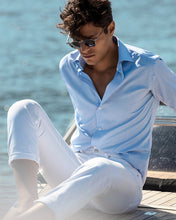 Load image into Gallery viewer, ETON 30007931121 BLUE SIGNATURE TWILL CONTEMPORARY SC SHIRT
