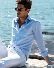 Load image into Gallery viewer, ETON 30007931121 BLUE SIGNATURE TWILL CONTEMPORARY SC SHIRT

