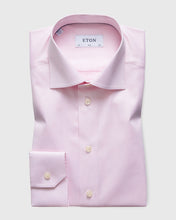 Load image into Gallery viewer, ETON 30007951180 PINK SIGNATURE TWILL SLIM SC SHIRT
