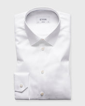 Load image into Gallery viewer, ETON 30008881100 WHITE SIGNATURE TWILL SUPER-SLIM SINGLE CUFF SHIRT
