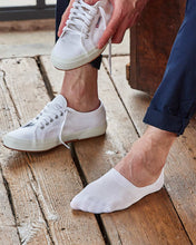 Load image into Gallery viewer, PANTHERELLA 3000FI PLAIN NAVY INVISIBLE SOCKS
