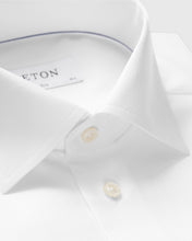 Load image into Gallery viewer, ETON 31007951200 WHITE TEXTURED TWILL SLIM FC SHIRT
