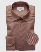 Load image into Gallery viewer, ETON 3429795384740 EXTRA LONG SLEEVE RUST SLIM SC SHIRT
