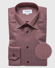 Load image into Gallery viewer, ETON 3429795385738 EXTRA LONG SLEEVE MAROON SLIM SC SHIRT
