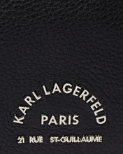 Load image into Gallery viewer, KARL LAGERFELD 815906-502451 BLACK BELT SATCHEL
