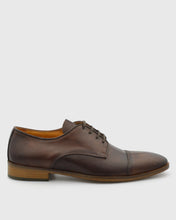 Load image into Gallery viewer, IMASCHI W233371 DERBY LACE TOE CAP BRANDY SHOE
