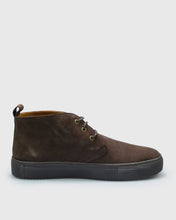 Load image into Gallery viewer, VINCENT &amp; FRANKS VFW22 SUEDE CHOCOLATE HIGH-TOP BOOT
