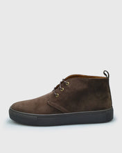 Load image into Gallery viewer, VINCENT &amp; FRANKS VFW22 SUEDE CHOCOLATE HIGH-TOP BOOT
