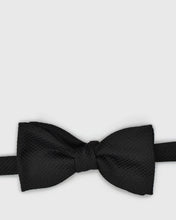 Load image into Gallery viewer, FRANCESCO TOME SS21TYO-25 SELF TIE BLACK SILK BOW
