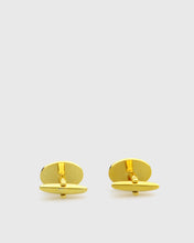 Load image into Gallery viewer, VINCENT &amp; FRANKS VF24223 ABALONE GOLD CUFFLINKS

