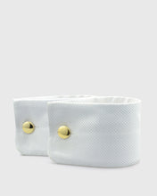 Load image into Gallery viewer, VINCENT &amp; FRANKS VF22022 ROUND GOLD CUFFLINKS
