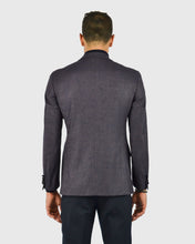 Load image into Gallery viewer, VINCENT &amp; FRANKS VFFJJ950 PURPLE JAQUARD JACKET
