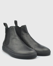 Load image into Gallery viewer, VINCENT &amp; FRANKS VFW22 HIGH-TOP CHELSEA BLACK BOOT

