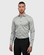 Load image into Gallery viewer, VINCENT &amp; FRANKS S194S6720-0 DARK NAVY MEDALLION PRINT SLIM SC SHIRT

