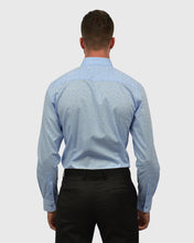 Load image into Gallery viewer, VINCENT &amp; FRANKS S194S6720-03 BLUE JACQUARD SLIM SC SHIRT
