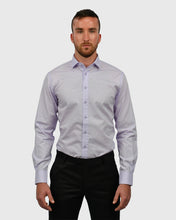 Load image into Gallery viewer, VINCENT &amp; FRANKS S194S6720-09 LAVENDER JACQUARD SLIM SC SHIRT
