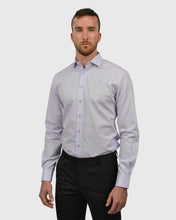 Load image into Gallery viewer, VINCENT &amp; FRANKS S194S6720-09 LAVENDER JACQUARD SLIM SC SHIRT
