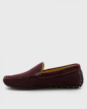 Load image into Gallery viewer, ANTICA CALZOLERIA  801-C MAROON SUEDE DRIVING SHOE
