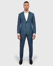 Load image into Gallery viewer, VINCENT &amp; FRANKS VFFGI764 TEAL LINEN / WOOL SUIT
