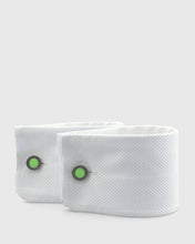 Load image into Gallery viewer, VINCENT &amp; FRANKS VF24219GRN RHODIUM CUFFLINKS

