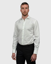 Load image into Gallery viewer, VINCENT &amp; FRANKS S19CH0137 WHITE HERRINGBONE TWILL SLIM SC SHIRT
