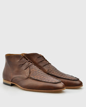 Load image into Gallery viewer, VINCENT &amp; FRANKS S20VF-BASK BROWN DERBY BOOT
