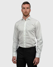 Load image into Gallery viewer, VINCENT &amp; FRANKS S194S6720-01 WHITE JACQUARD SLIM SC SHIRT
