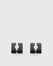 Load image into Gallery viewer, VINCENT &amp; FRANKS VF29533O STERLING SILVER ONYX CUFFLINKS
