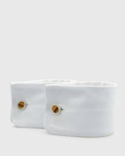 Load image into Gallery viewer, VINCENT &amp; FRANKS VF23159RHO TIGER EYE CUFFLINKS
