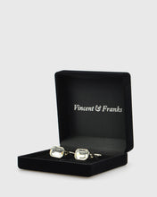 Load image into Gallery viewer, VINCENT &amp; FRANKS VF55588C CRYSTAL CUFFLINKS
