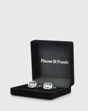 Load image into Gallery viewer, VINCENT &amp; FRANKS VF23152C CRYSTAL CUFFLINKS
