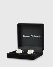 Load image into Gallery viewer, VINCENT &amp; FRANKS VF28586 STAINLESS STEEL CUFFLINKS
