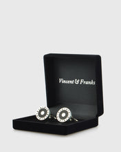 Load image into Gallery viewer, VINCENT &amp; FRANKS VF28494 ION PLATED SS CUFFLINKS
