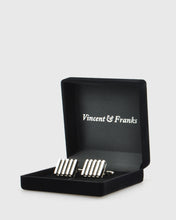 Load image into Gallery viewer, VINCENT &amp; FRANKS VF271755Q BLACK ONYX CUFFLINKS
