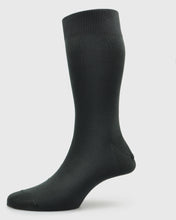 Load image into Gallery viewer, VISCONTI A590V PLAIN CHARCOAL SOCKS
