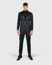 Load image into Gallery viewer, VISCONTI W23R BLACK WOOL ROLL NECK / POLO NECK
