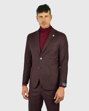 Load image into Gallery viewer, VISCONTI W23R WINE WOOL ROLL NECK / POLO NECK
