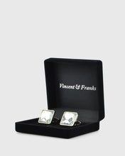 Load image into Gallery viewer, VINCENT &amp; FRANKS VF23087C CRYSTAL CUFFLINKS
