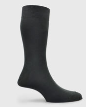 Load image into Gallery viewer, VISCONTI A590V PLAIN CHARCOAL SOCKS

